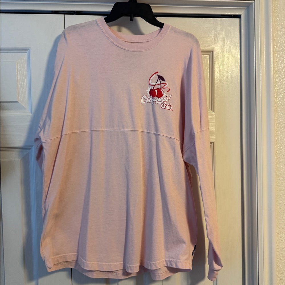 Coca-Cola Pink Graphic Long-Sleeve Women’s Tee